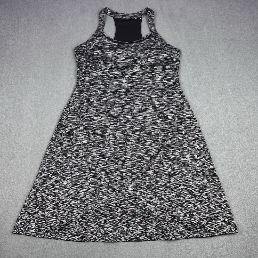 MPG Mondetta Performance Gear Athletic Dress Gray Racerback Built In Bra L